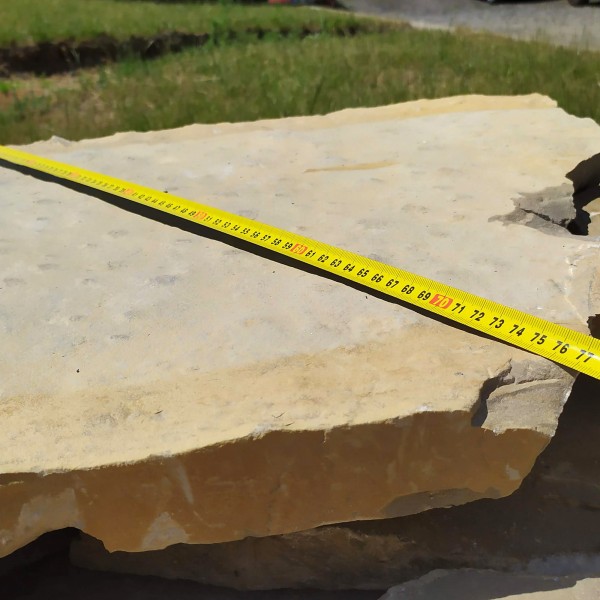 Pískovcový šlapák výška kamene 30-50 mm