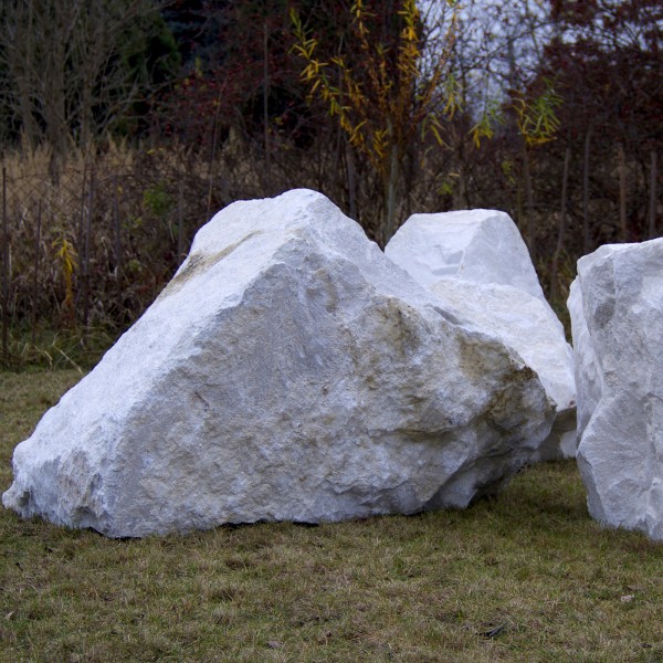 Mramorový kámen White Dolomit 25-250 cm ledově bílý