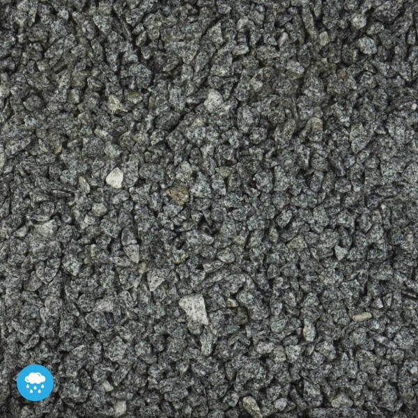 Granitová drť Sůl a pepř velikost 8-12 mm - mokrá