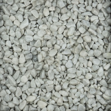 Mramorový oblázek Kararská bílá velikost 12-16 mm